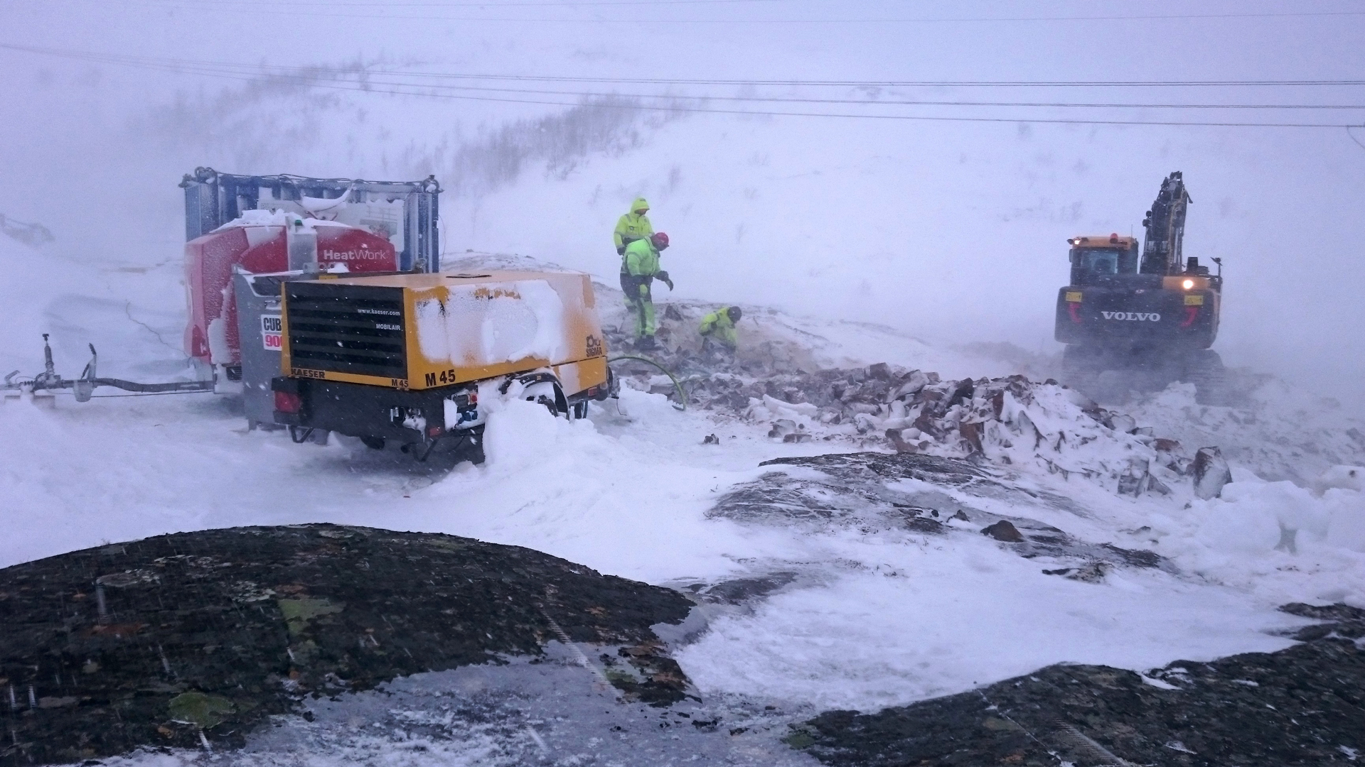 Development of eco-innovative technology for concreting in the arctic region