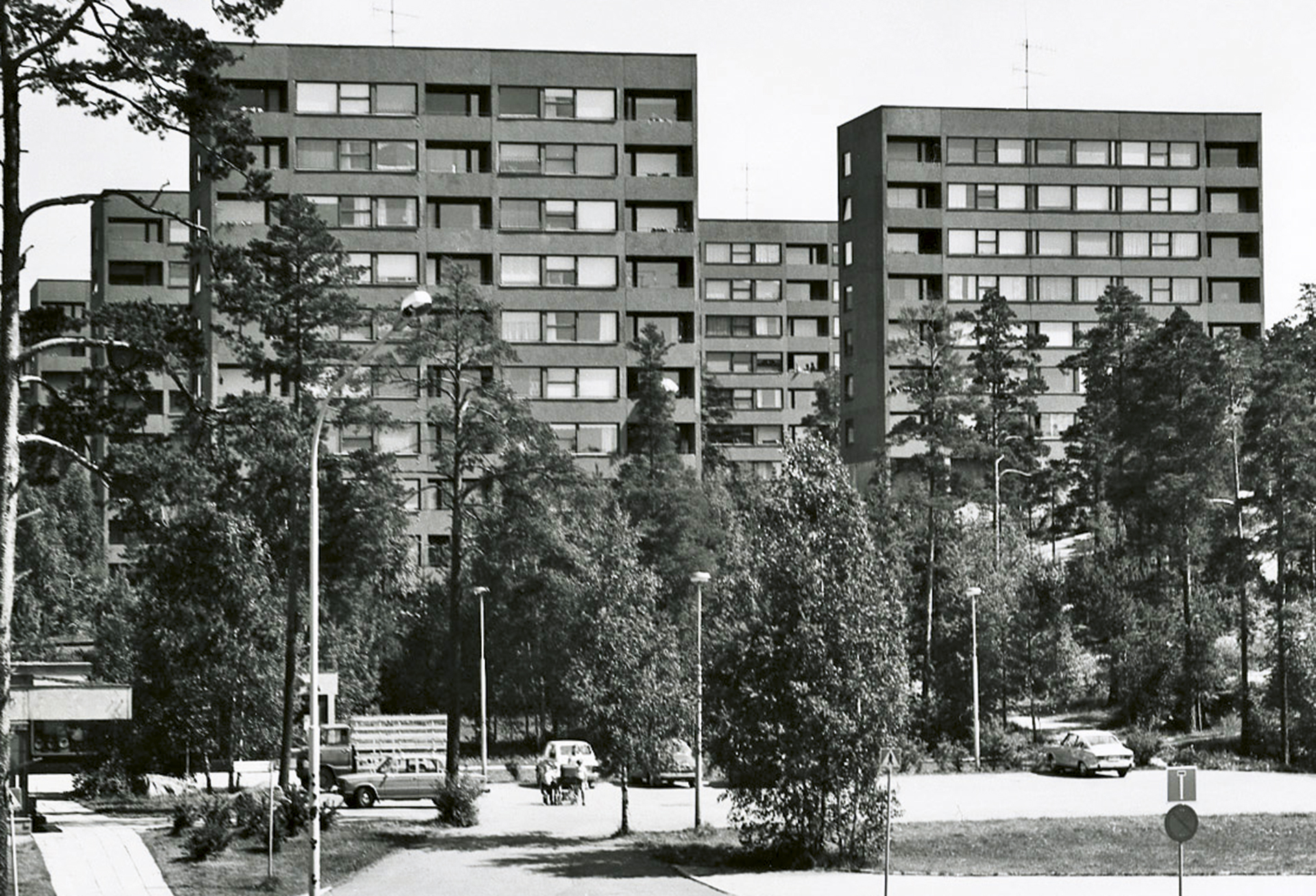 Suikkila, asuinalue Turussa. 1965–1980