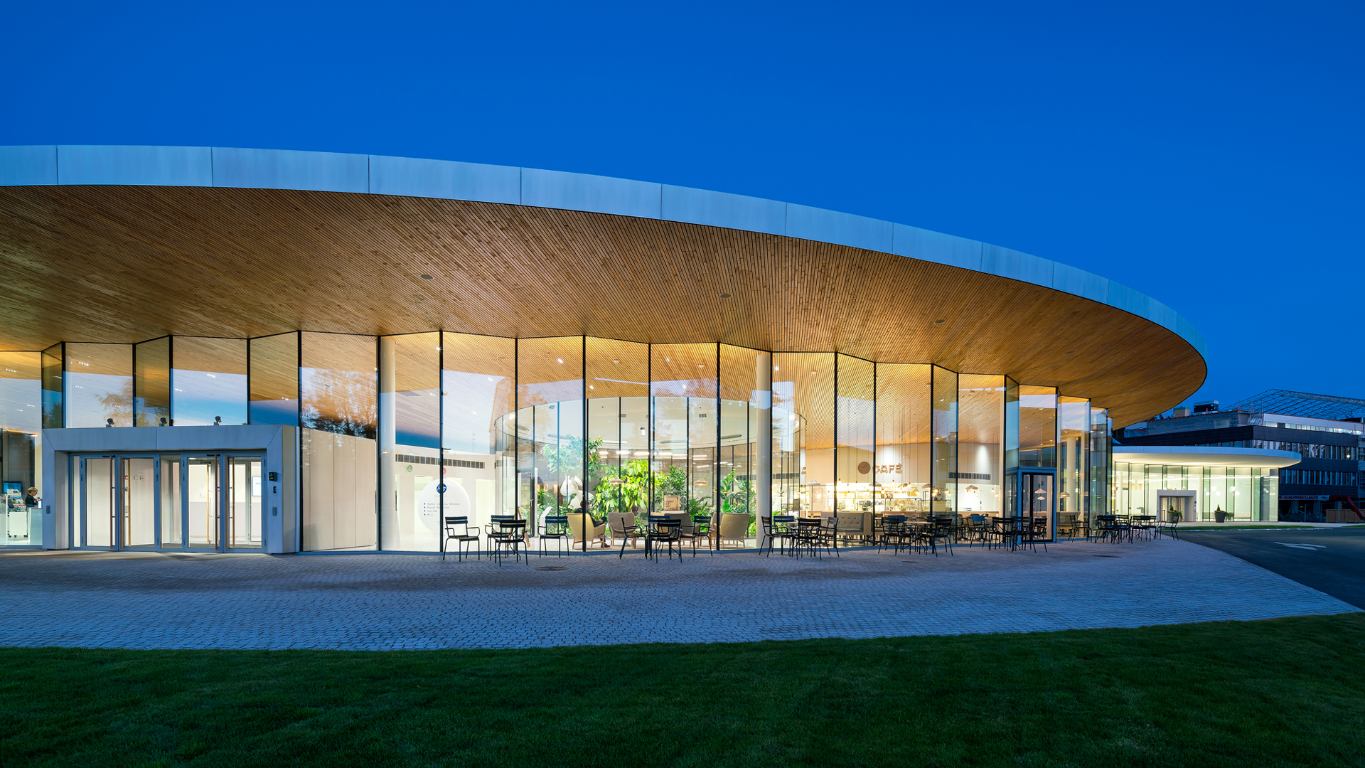 Fazerin Experience -vierailukeskus (valmistunut 2017) Vantaa. Kuva: Tuomas Uusheimo