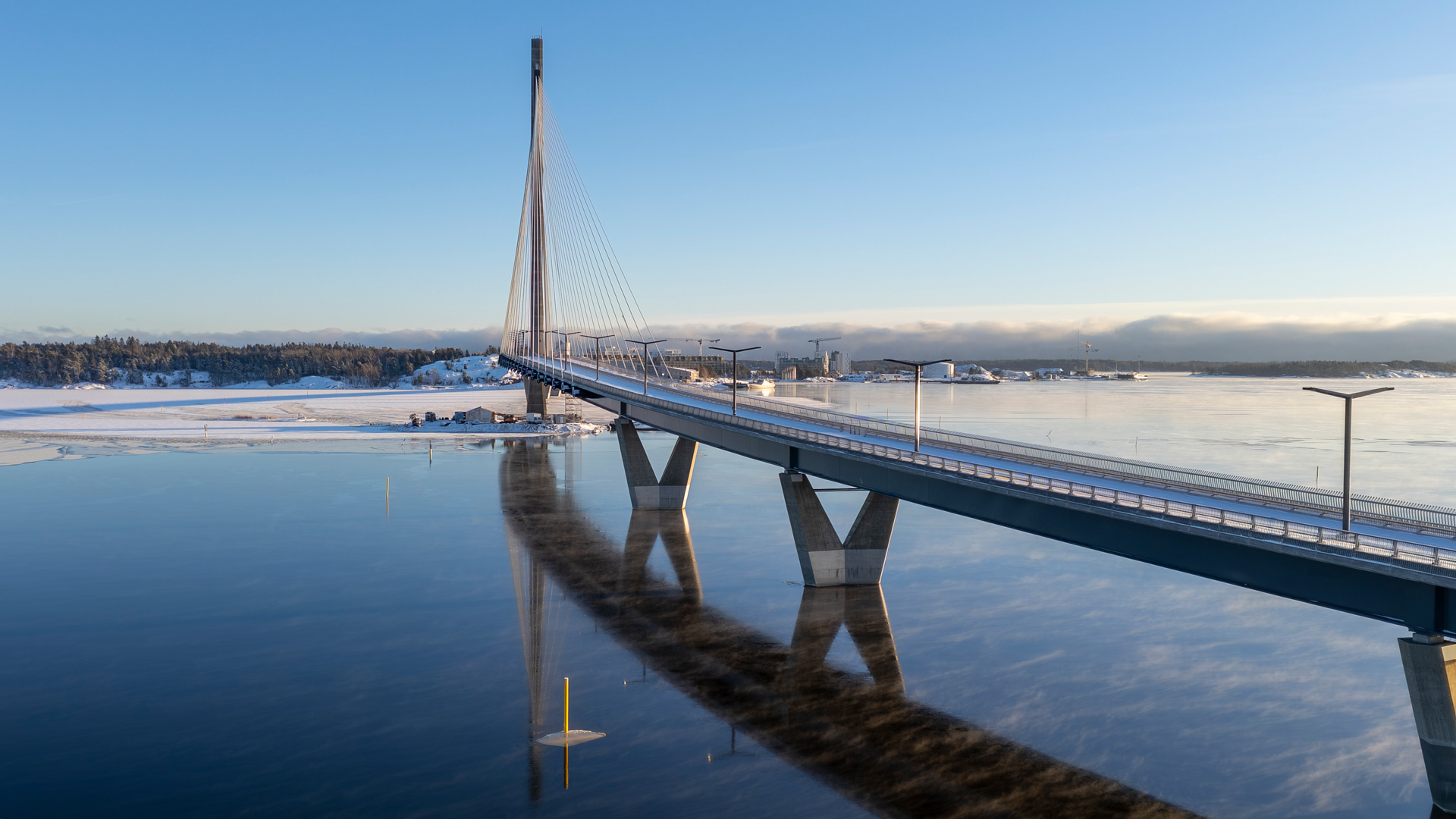Vuoden Betonirakenne 2025 – Kruunuvuorensilta on näyttävä maamerkki merellisessä kaupunkiympäristössä