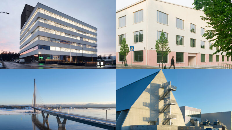 Vuoden Betonirakenne -kilpailun finalistit julkistettu