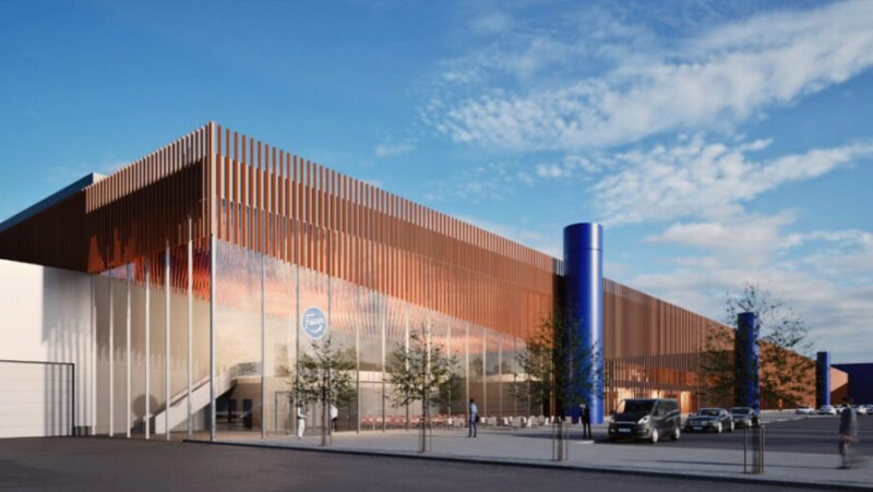 Fazerin uusi Lahden suklaatehdas rakentuu betonielementeillä