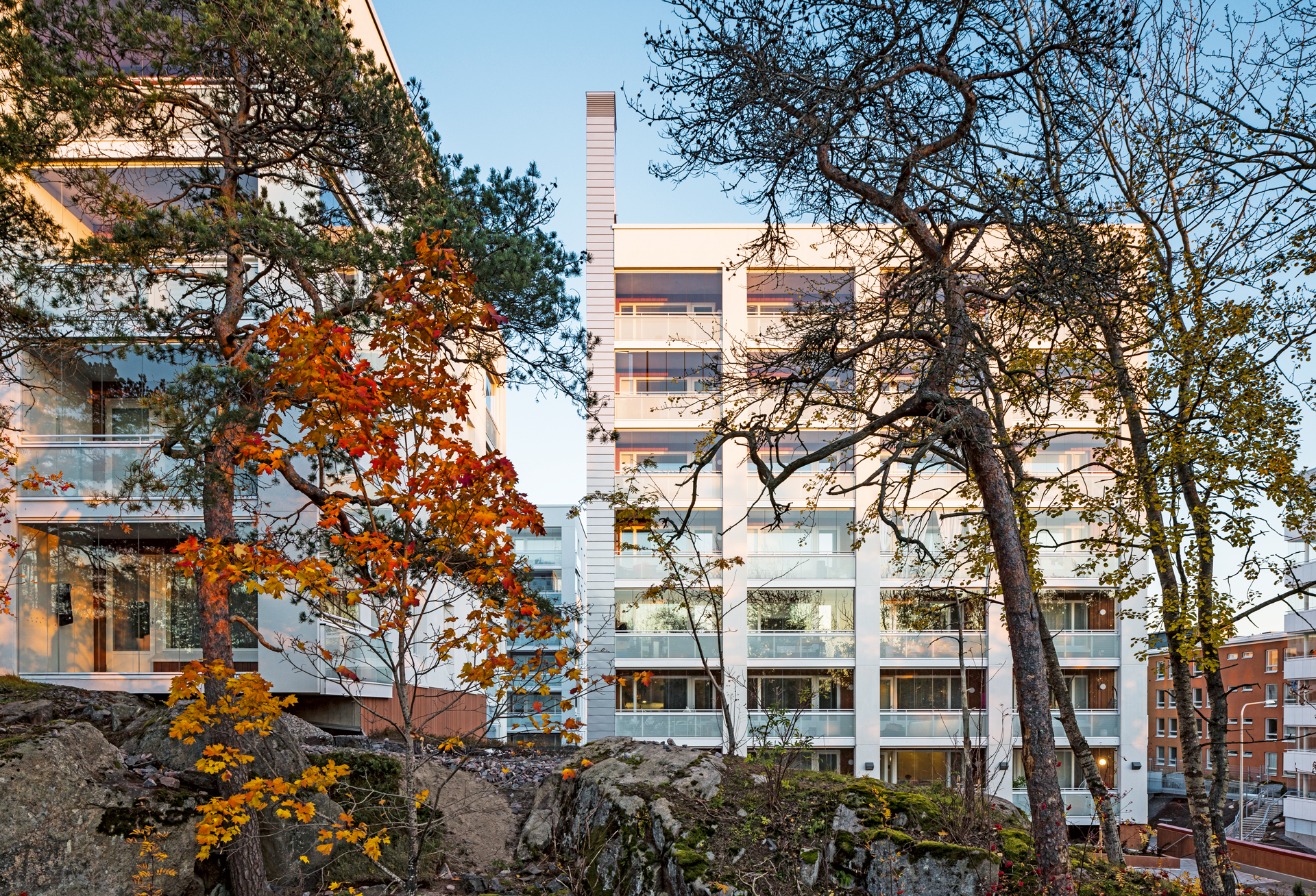 Puistonäkymä lännestä. Kuva: Kuvatoimisto Kuvio / Martin Sommerschield