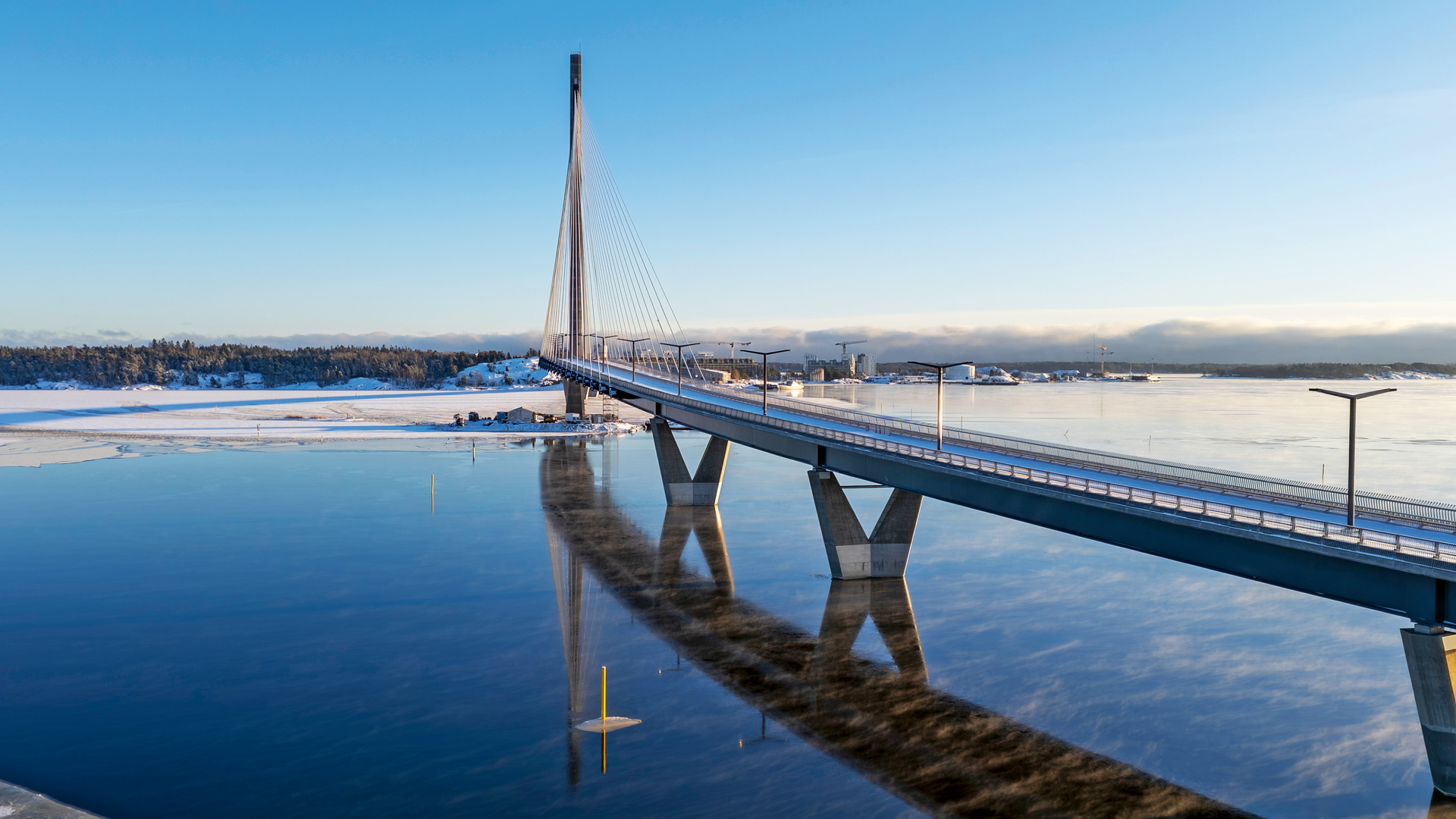 Vuoden Betonirakenne 2025 – Kruunuvuorensilta on näyttävä maamerkki merellisessä kaupunkiympäristössä