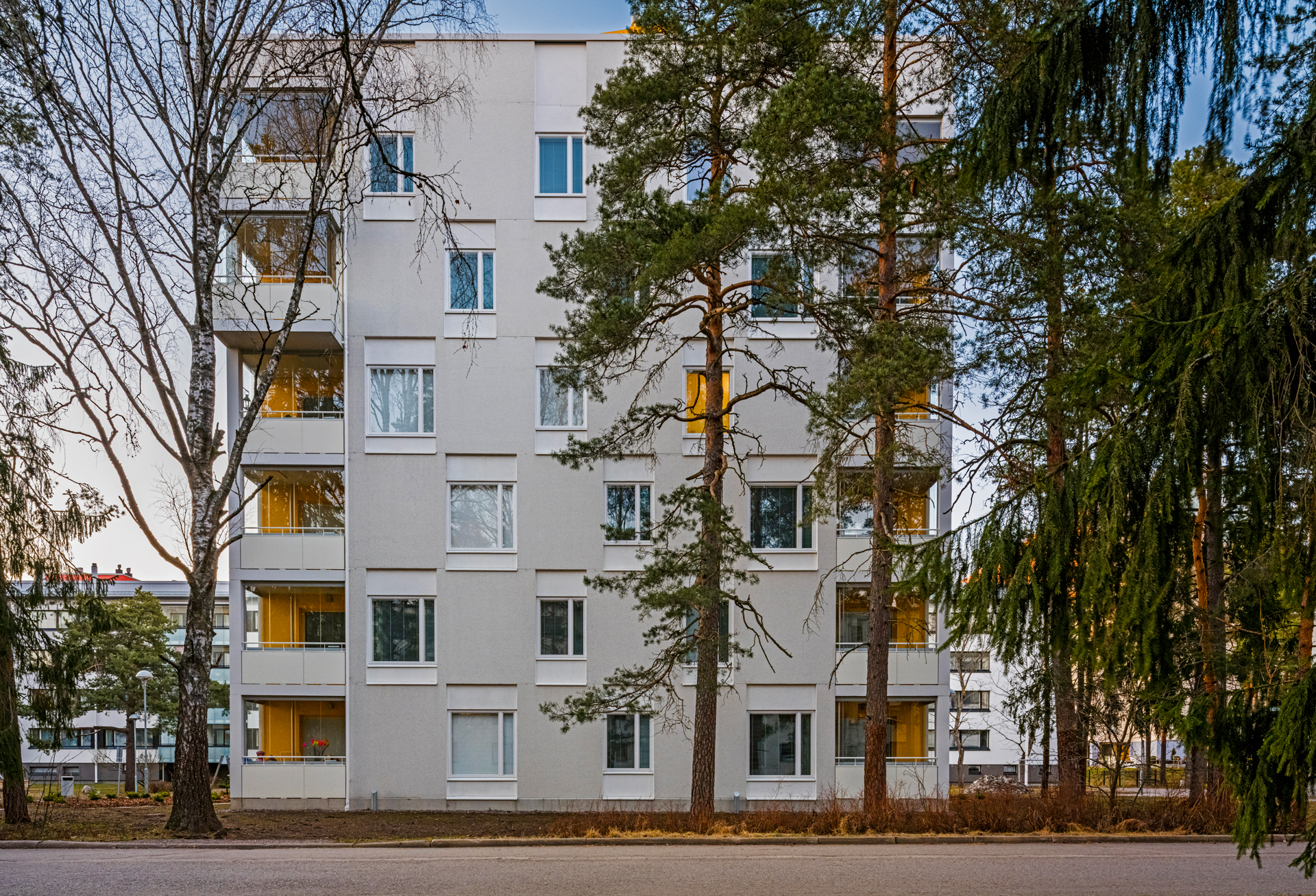 Uudet rakennukset täydentävät vanhaa korttelia. Kuva: Anders Portman
