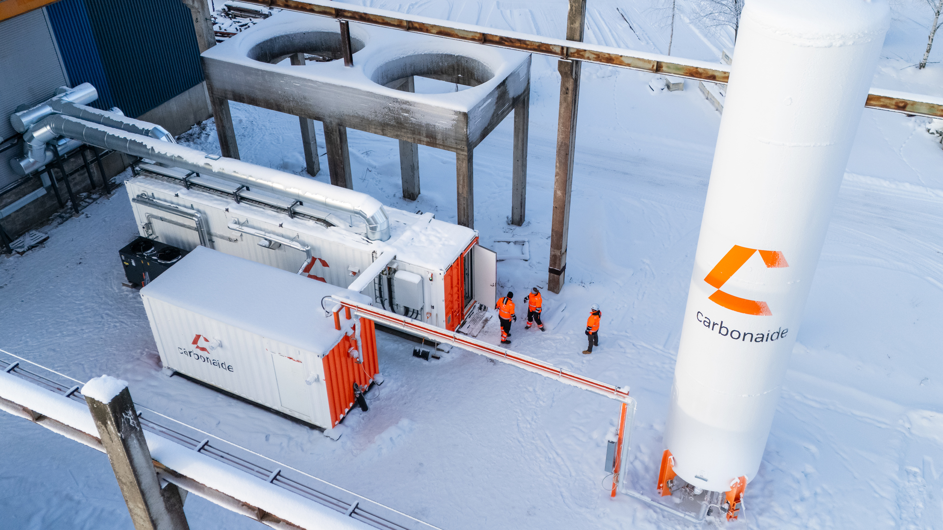Carbonaide kääntää karbonatisoitumisen eduksi betonin valmistuksessa