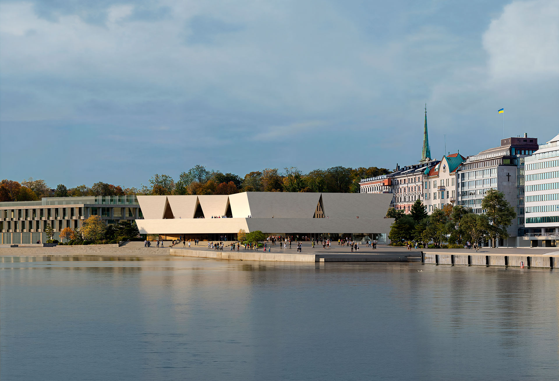 JKMM Arkkitehdit, Kumma, Uusi arkkitehtuuri- ja designmuseo. Kuva: JKMM Arkkitehdit, Mir