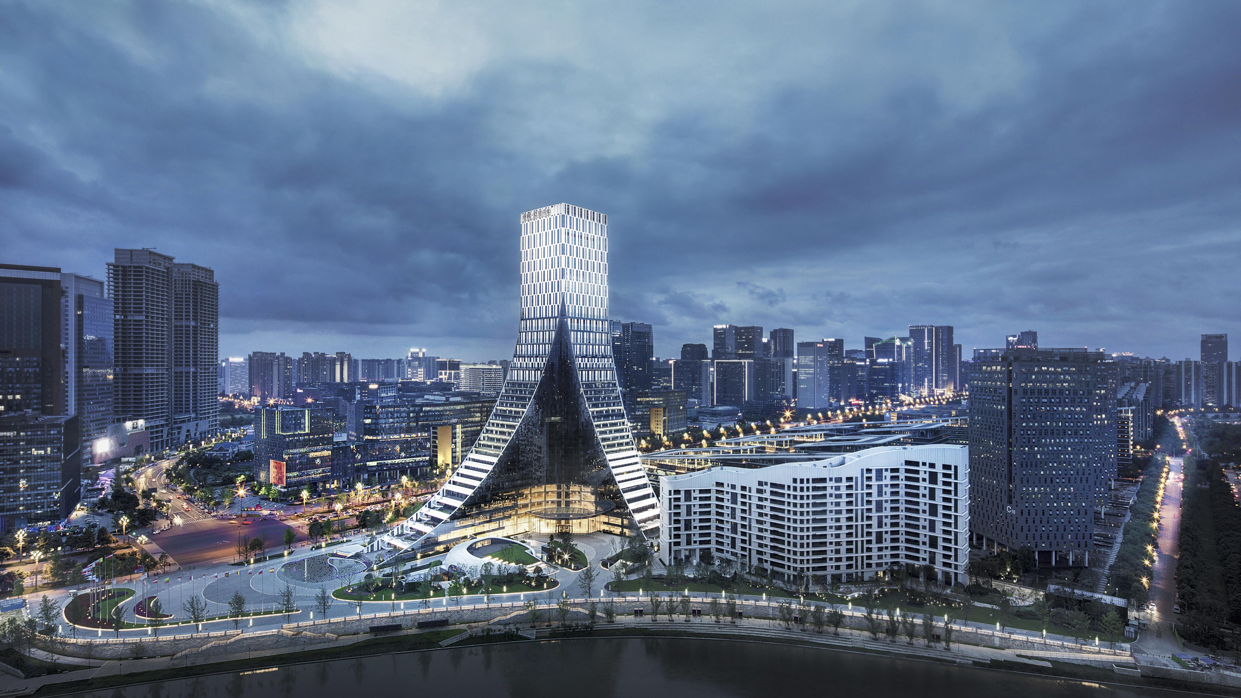 Icon Yunduan Tower – hybridirakennus kuva #0