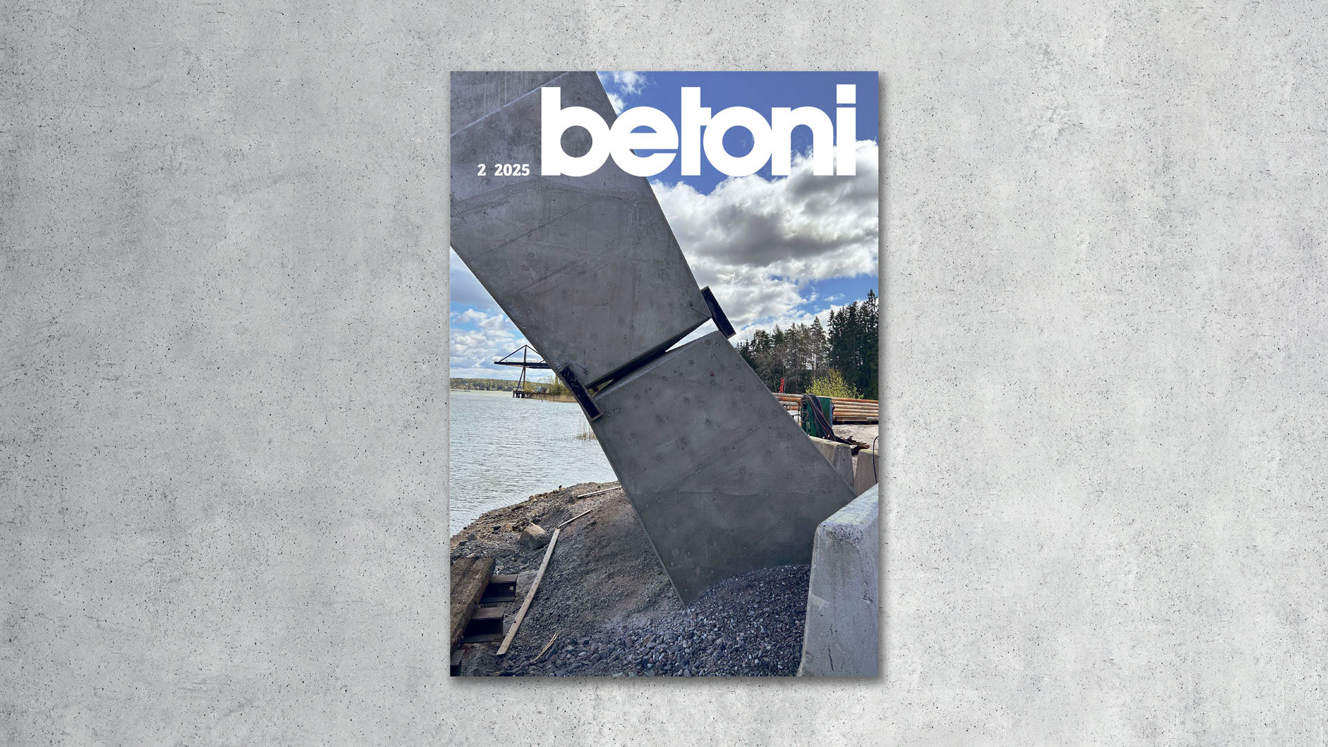 Betoni-lehti 2/2025 on julkaistu verkkolehdessä
