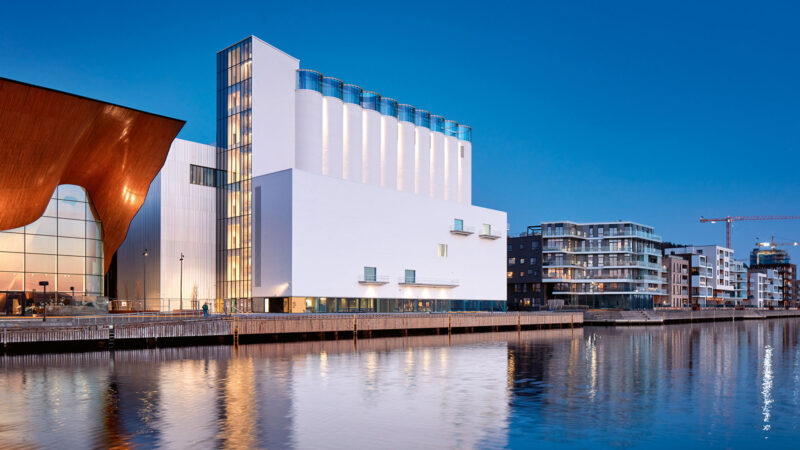 Kunstsilo viljasiilosta taidekatedraali