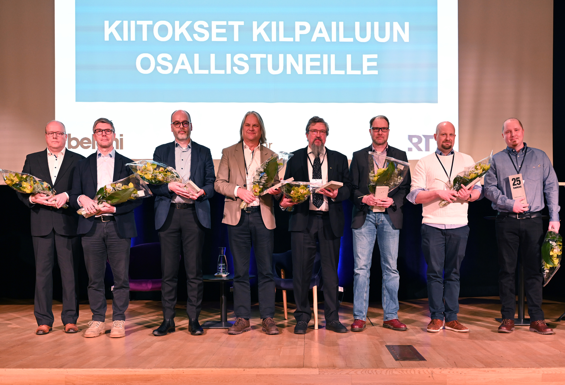 Vuoden Betonirakenne 2025 palkitut. Kuva: Tero Pajukallio