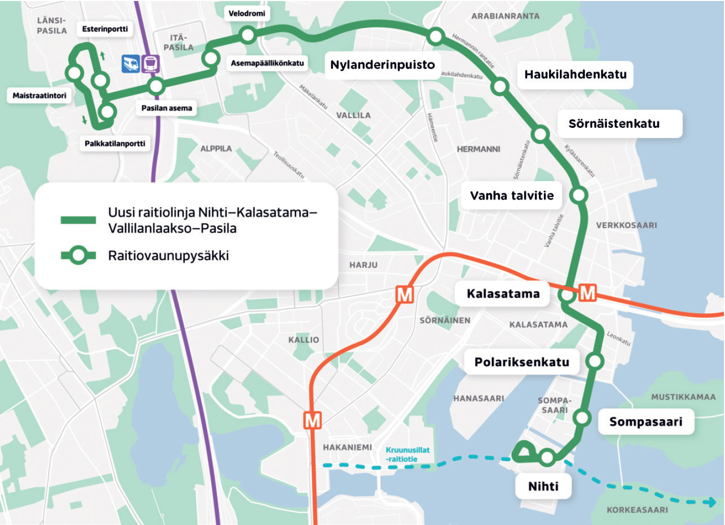 KAPA, Raitiolinja 13 Kalasatamasta Pasilaan kuva #2